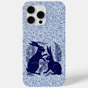 Funda Para iPhone 15 Pro Max Pareja Art Nouveau de Conejos De Morgan y Morris