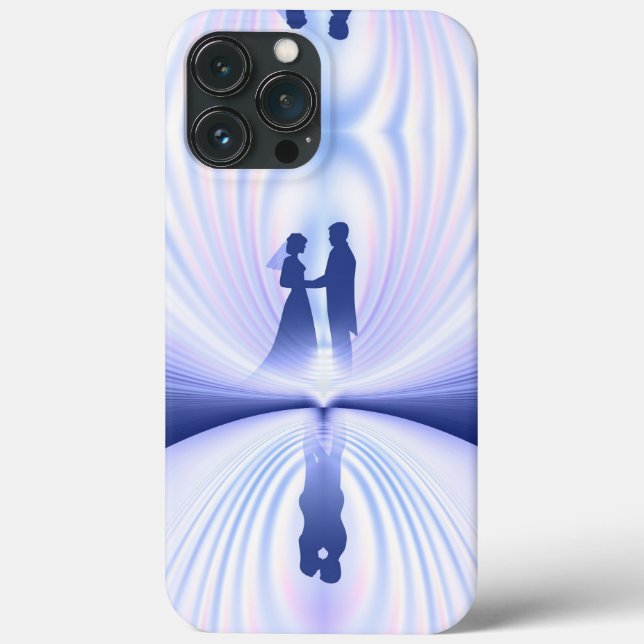 Funda De Case-Mate Para iPhone Pareja boda (Reverso )