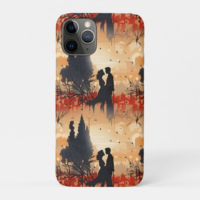 Funda De Case-Mate Para iPhone Pareja cariñosa  (Reverso)