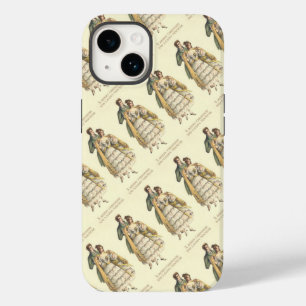 Funda Para iPhone 14 De Case-Mate Pareja navideña de época victoriana