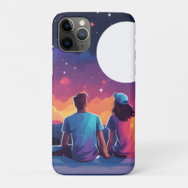Funda Para iPhone 11 Pro Pareja Stargazing