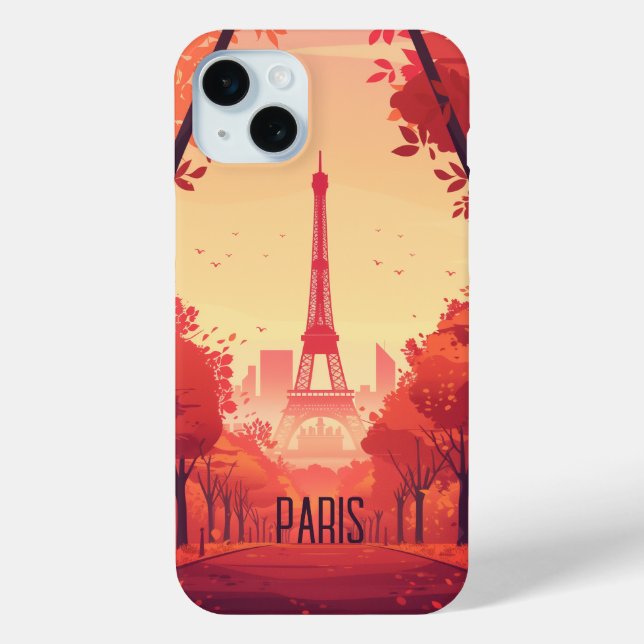 Funda De Case-Mate Para iPhone París (Reverso )