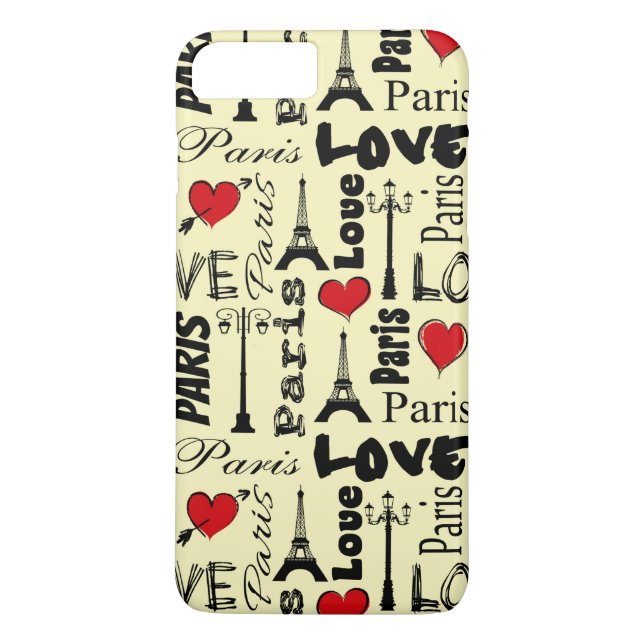 Funda De Case-Mate Para iPhone París (Reverso)