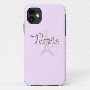 Funda Para iPhone 11 PARIS Amour con Torre Eiffel