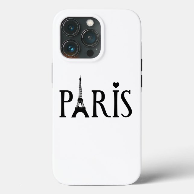 Funda De Case-Mate Para iPhone París - Arte gráfico (Reverso )