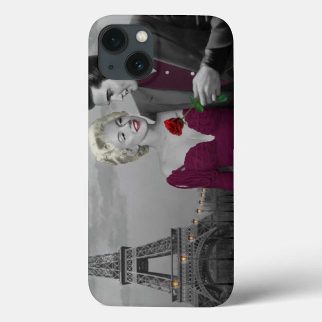 Funda De Case-Mate Para iPhone París B&W (Reverso)