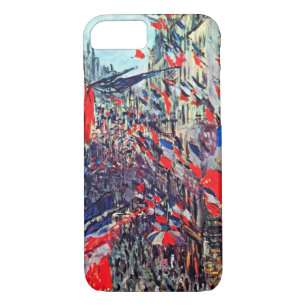 Funda Para iPhone 8/7 París en el Día Nacional, Claude Monet