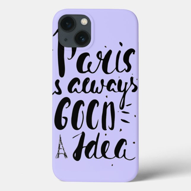 Funda De Case-Mate Para iPhone París es siempre una buena idea (Reverso)