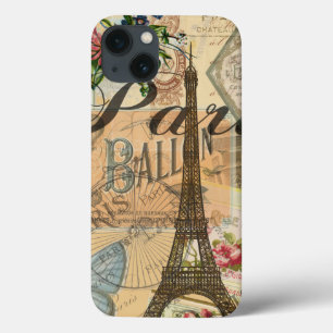Funda Para iPhone 13 París Francia Viajes de arte colorido