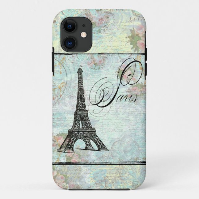 Funda De Case-Mate Para iPhone Paris La Tour Eiffel (Reverso)
