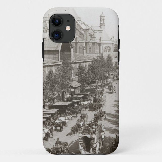 Funda De Case-Mate Para iPhone París: Les Halles, C1900 (Reverso)