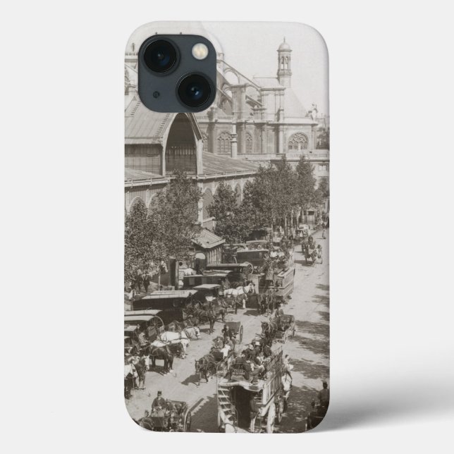Funda De Case-Mate Para iPhone París: Les Halles, C1900 (Reverso)
