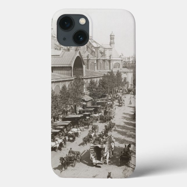 Funda De Case-Mate Para iPhone París: Les Halles, C1900 (Reverso)