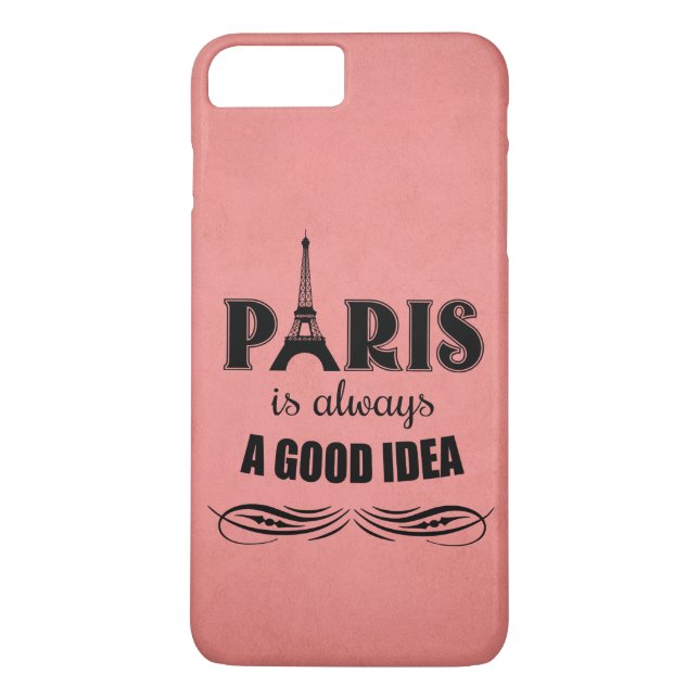 Funda De Case-Mate Para iPhone París siempre es una buena idea (Reverso)