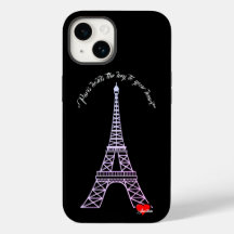 "París tiene la llave de tu corazón", estuche para