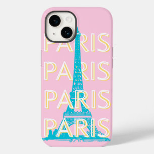 Funda Para iPhone 14 De Case-Mate París Viajes Arte, Viajes, Preppy, Rosa