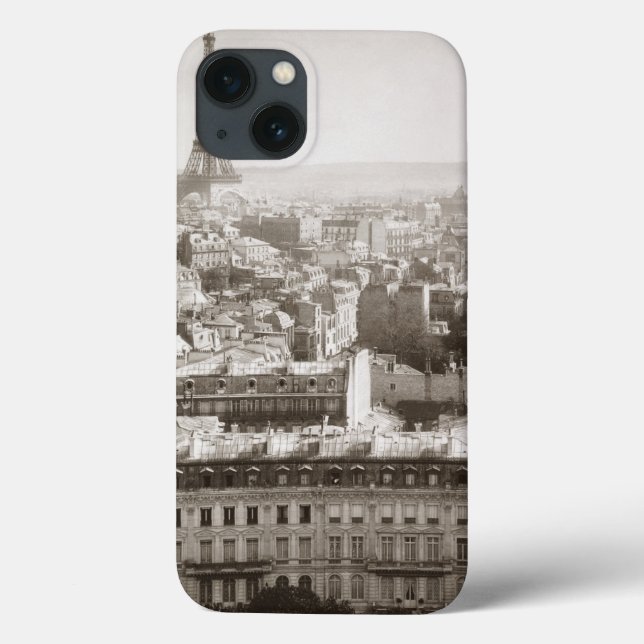 Funda De Case-Mate Para iPhone París: Visión aérea, 1900 (Reverso)
