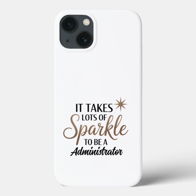 Funda De Case-Mate Para iPhone Parkle de administrador (Reverso)
