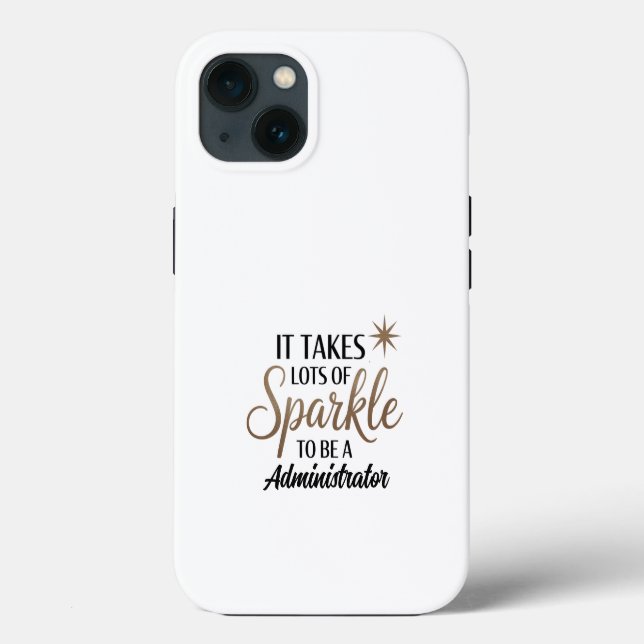 Funda De Case-Mate Para iPhone Parkle de administrador (Reverso )