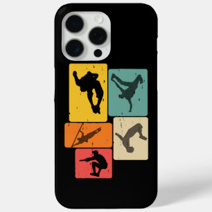 Funda Para iPhone 15 Pro Max Parkour Freerunner Traceur Retro Freerunning