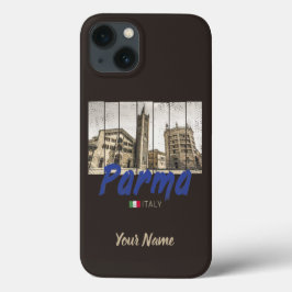 Funda Para iPhone 13 Parma Emilia-Romagna Italia Vintage Souvenir