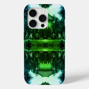 Funda Para iPhone 15 Pro Parque de mártires del cantón chino vintage