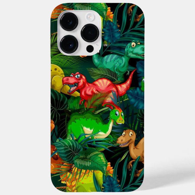 Funda De Case-Mate Para iPhone Parque Dinosaur (Reverso)