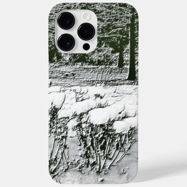 Funda De Case-Mate Para iPhone Parque invernal (Reverso)