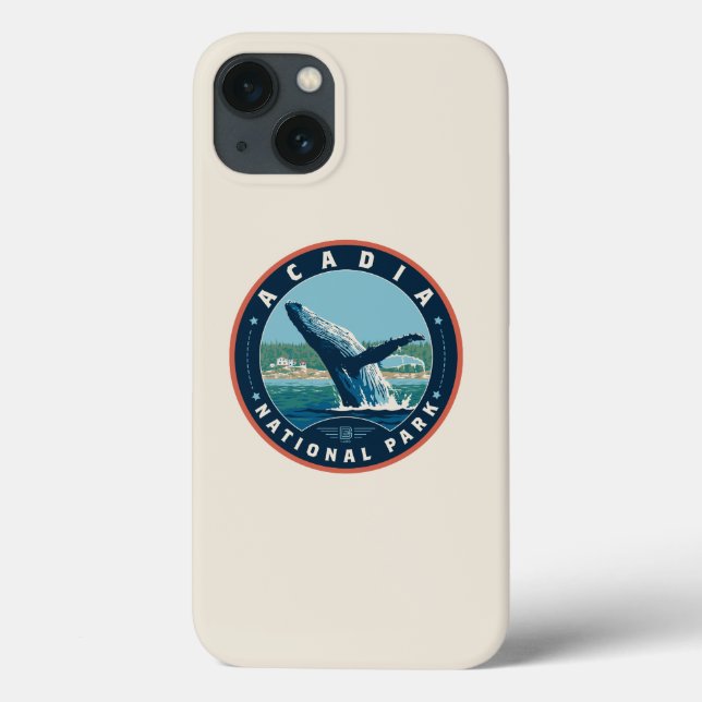 Funda De Case-Mate Para iPhone Parque nacional Acadia (Reverso)