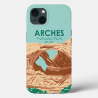 Parque nacional Arches Paisaje Utah Vintage