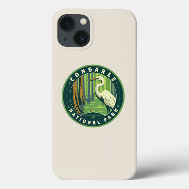 Funda De Case-Mate Para iPhone Parque nacional Congaree (Reverso)