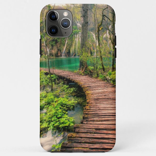 Funda De Case-Mate Para iPhone Parque nacional de los lagos Plitvice - Croacia (t (Reverso)