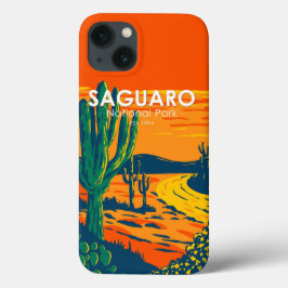 Funda Para iPhone 13 Parque nacional de Saguaro