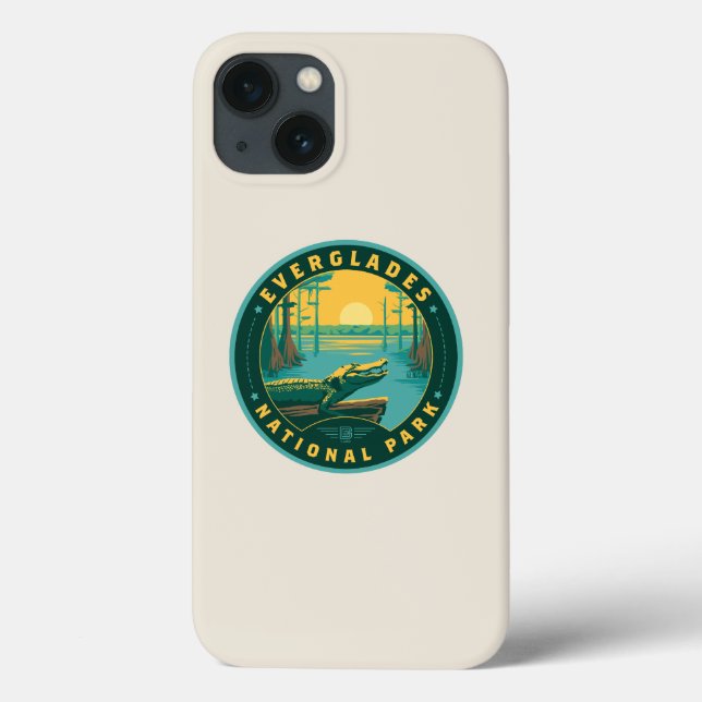 Funda De Case-Mate Para iPhone Parque nacional Everglades (Reverso)