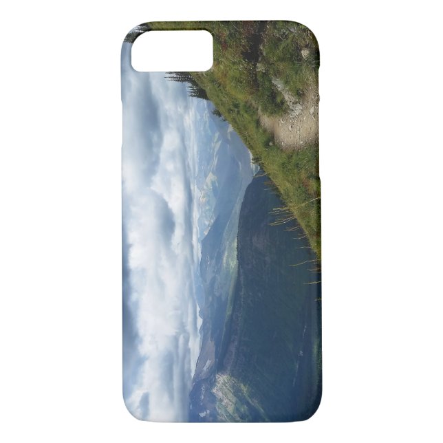 Funda De Case-Mate Para iPhone Parque nacional Glaciar Sendero Highline Montana.= (Reverso)