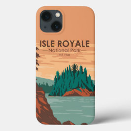 Funda Para iPhone 13 Parque nacional Isle Royale