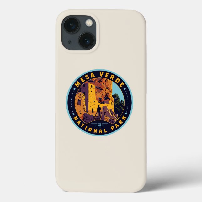 Funda De Case-Mate Para iPhone Parque nacional Mesa Verde (Reverso)