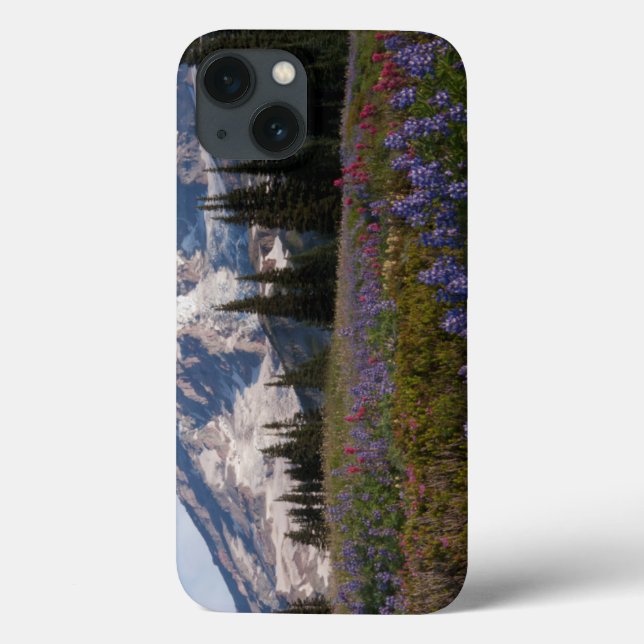 Funda De Case-Mate Para iPhone Parque Nacional Mount Rainier, Monte Rainier 3 (Reverso)