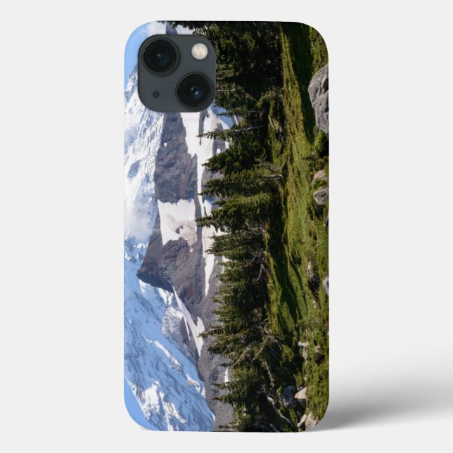 Funda De Case-Mate Para iPhone Parque Nacional Mount Rainier, WA. Spray Park (Reverso)