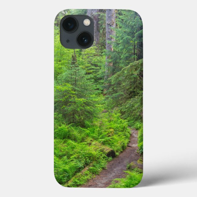 Funda De Case-Mate Para iPhone Parque Nacional Olímpico, Ruta Forestal (Reverso)