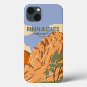 Funda Para iPhone 13 Parque nacional Pinnacles California Vintage
