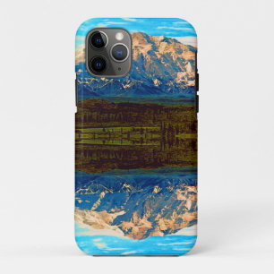 Funda Para iPhone 11 Pro Parque nacional Vintage USA Alaska Mt Mckinley
