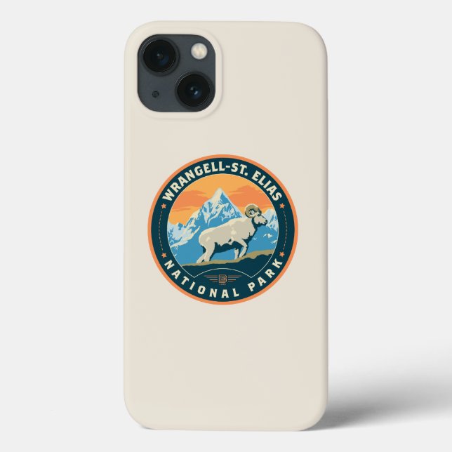Funda De Case-Mate Para iPhone Parque nacional Wrangell-St Elias (Reverso)