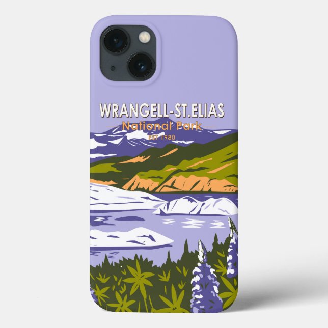 Funda De Case-Mate Para iPhone Parque nacional Wrangell St Elias Lago Nizina Alas (Reverso)