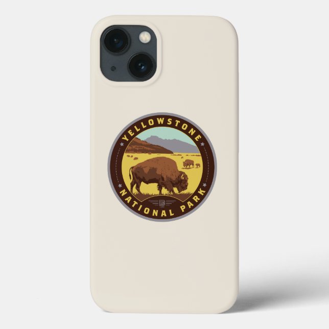 Funda De Case-Mate Para iPhone Parque nacional Yellowstone (Reverso)