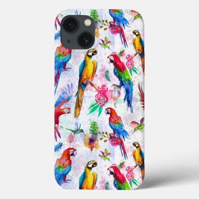 Funda De Case-Mate Para iPhone Parroquias de estilo acuático (Reverso)