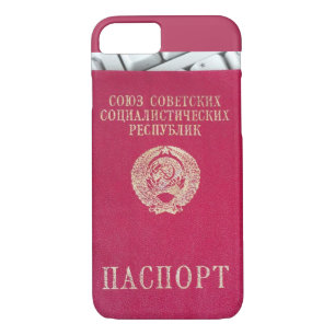 Funda Para iPhone 8/7 Pasaporte soviético