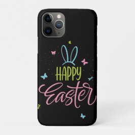 Funda Para iPhone 11 Pro Pascua feliz con mariposas