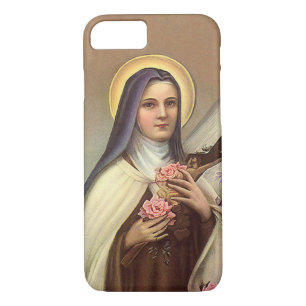 Funda Para iPhone 8/7 Pascua religiosa vintage, monja con cruz