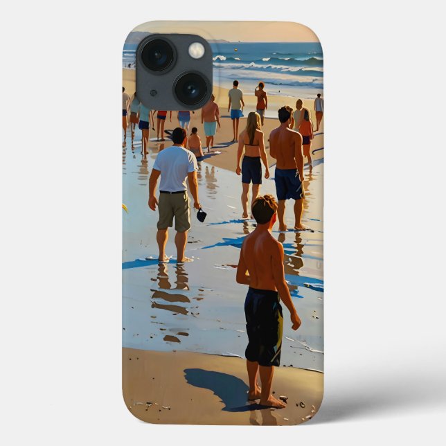 Funda De Case-Mate Para iPhone Paseo Marítimo (Reverso)